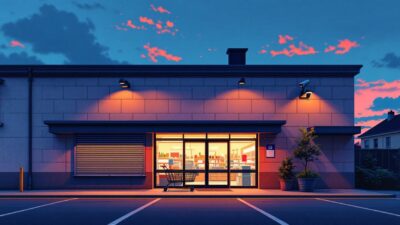 Figeac : deux suspects interpellés pour vol à l'étalage dans un supermarché