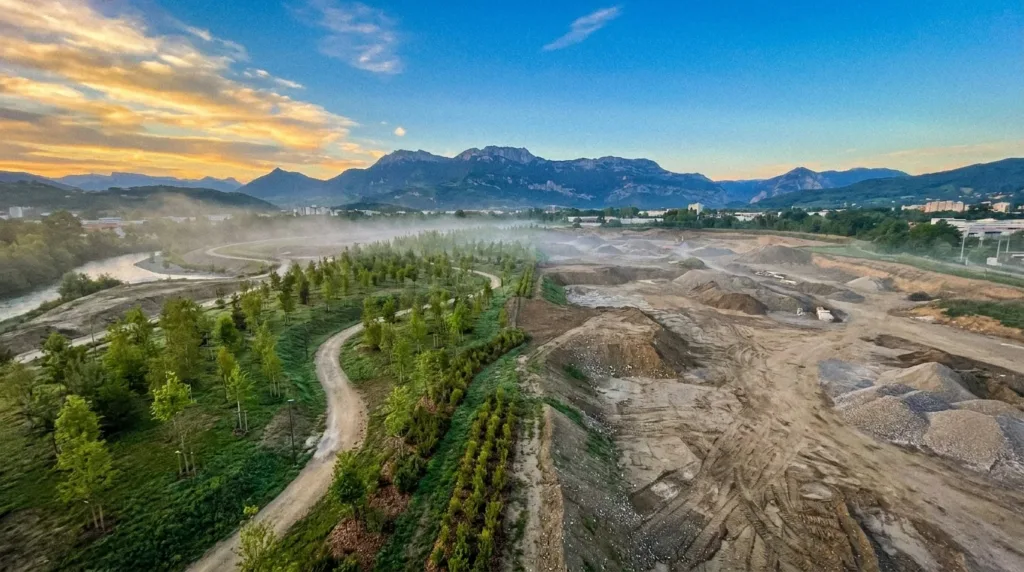 Fontaine : les Portes du Vercors, un écoquartier vert pour transformer la Poya