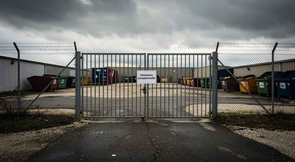 Gironde : deux agents de déchetterie agressés à Saint-Caprais, le site fermé jusqu’à samedi