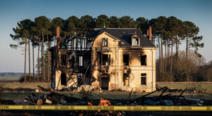 Gironde : quatre suspects mis en examen pour l&rsquo;incendie criminel mortel du château de la Corderie