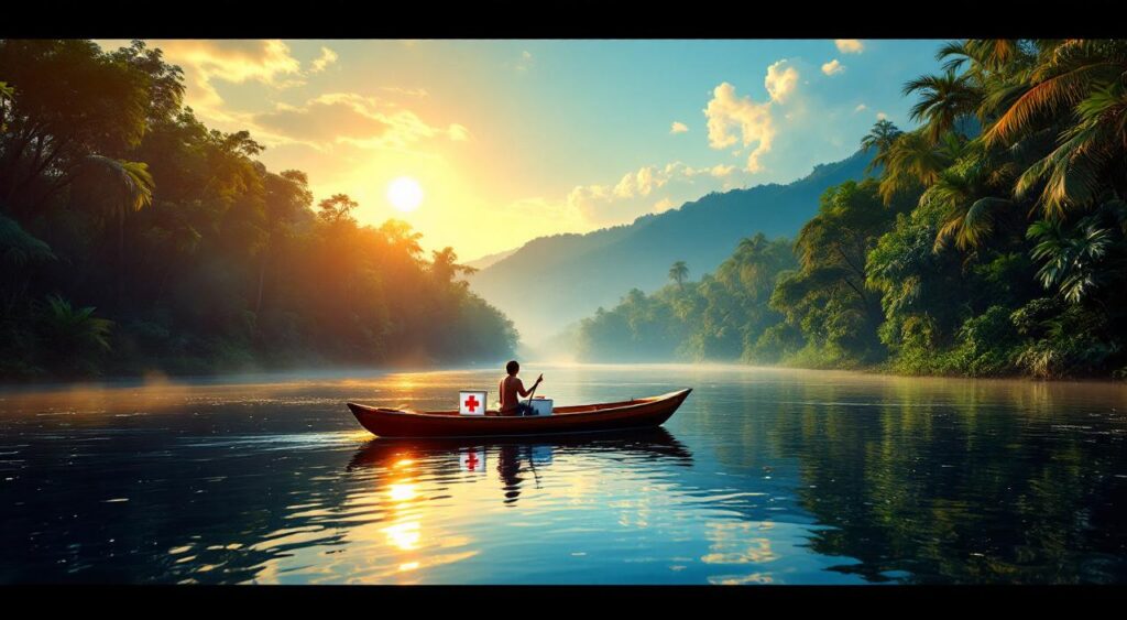 Grand-Santi : le dispensaire mobile au service des villages du Maroni