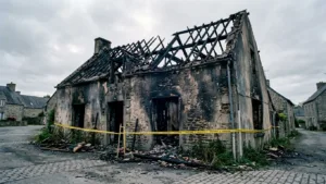 Granzay-Gript : un corps découvert dans une maison en flammes, enquête ouverte