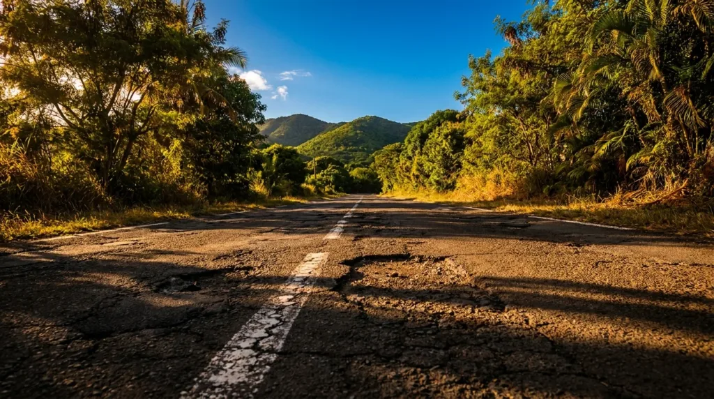 Guadeloupe : le budget régional 2026 mise sur les routes dégradées