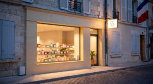 Hélène Laporte visite la boutique Na by Ma à Marmande : soutien aux cosmétiques bio français