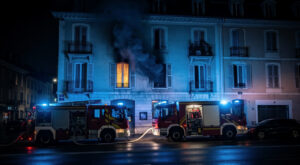 Incendie à Grenoble : 30 personnes évacuées d&rsquo;un immeuble au quartier Teisseire