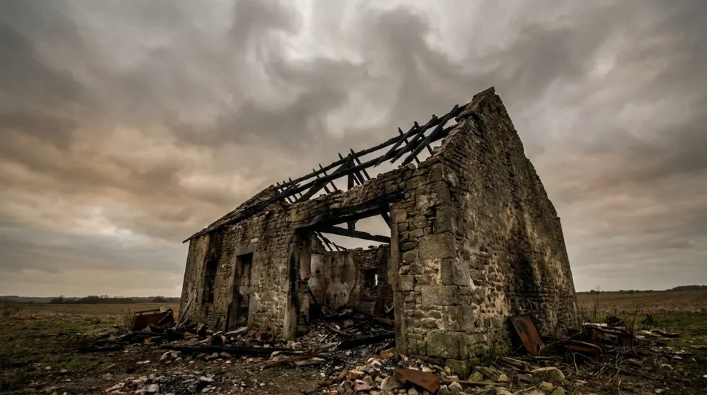 Incendie à La Mesnière : 53 pompiers mobilisés, une famille perd tout