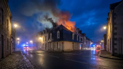 Incendie à La Riche : trois pompiers intoxiqués, un en urgence absolue