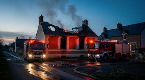 Incendie à Lhomme : 31 pompiers mobilisés pour un feu d&rsquo;habitation sans victimes