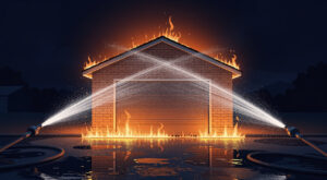 Incendie de garage à Lamorlaye : 15 pompiers mobilisés cette nuit