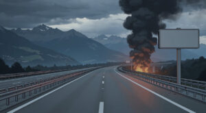 Incendie de véhicule sur l&rsquo;A41 près de Rumilly : circulation perturbée
