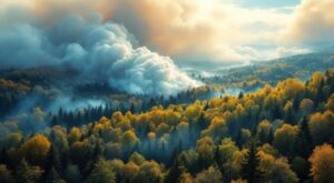 Incendie en cours à Ambrus : les pompiers luttent contre les flammes avec renforts aériens