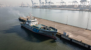 Incendie maîtrisé sur une pilotine au port du Havre, aucun blessé