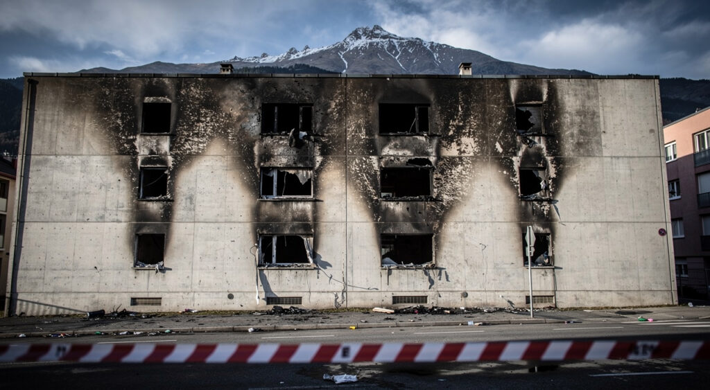 Incendie mortel à Chamonix : un homme de 75 ans piégé par les flammes, 36 évacués