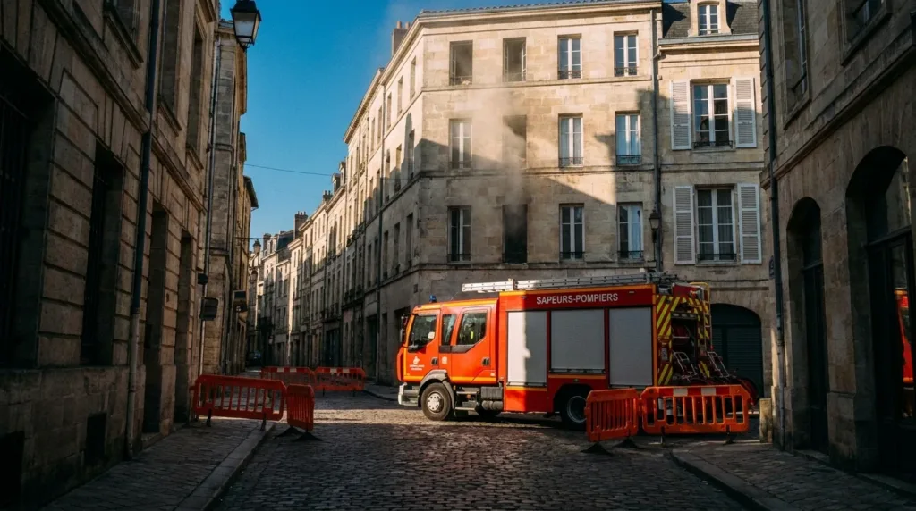 Incendie rue Ferri III à Nancy : 20 pompiers mobilisés, une étudiante indemne