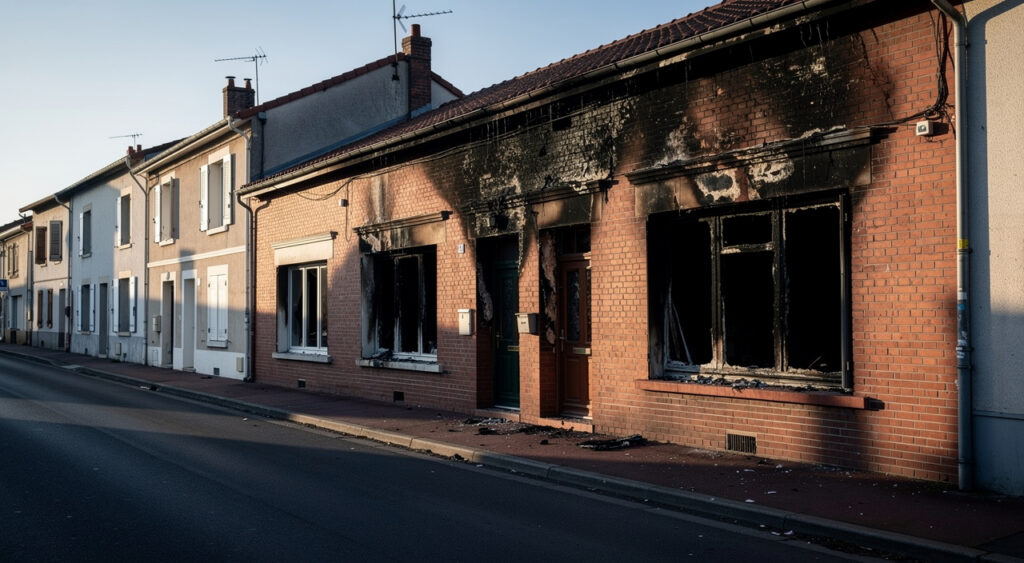 Incendie sans victimes rue des Frères Wright à Pau : l'habitante relogée