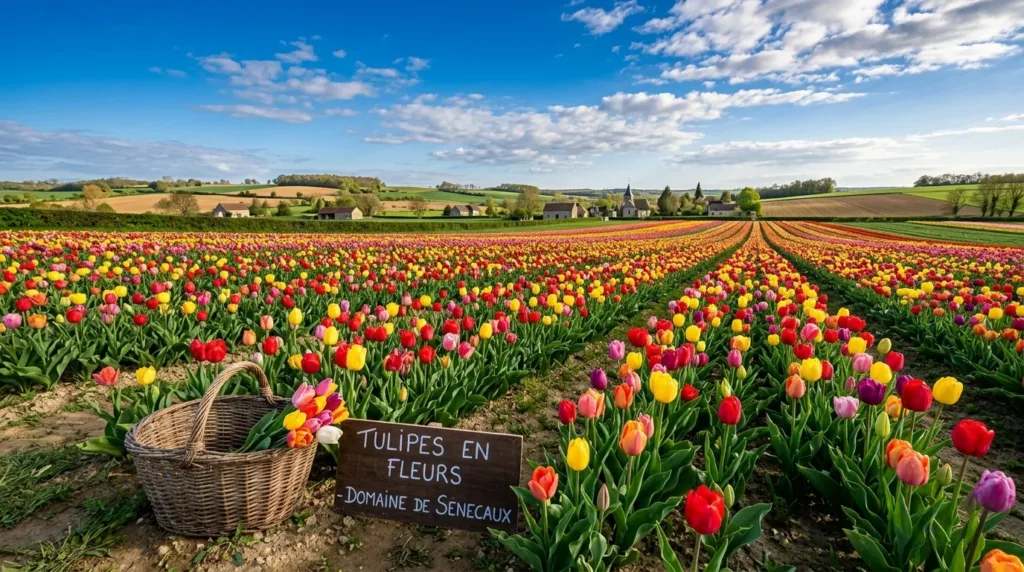 Jouy-en-Josas : les tulipes de Viltain ouvrent la saison pour les familles