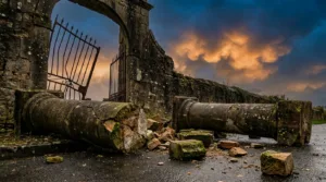 La Houssoye : les piliers du cimetière à nouveau détruits, dix mois après leur reconstruction