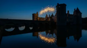 La Mothe Chandeniers s&rsquo;illumine pour la Nuit des Monuments