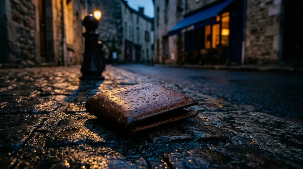 Landerneau : un portefeuille perdu rendu grâce à l&rsquo;honnêteté d&rsquo;un passant