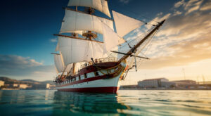 Le Belem, trois-mâts historique, accoste à La Seyne-sur-Mer pour ses 130 ans