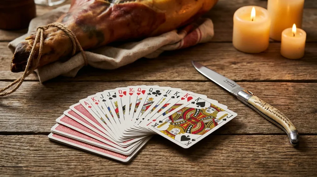 Le Cayrol : concours de belote à la salle d&rsquo;animation