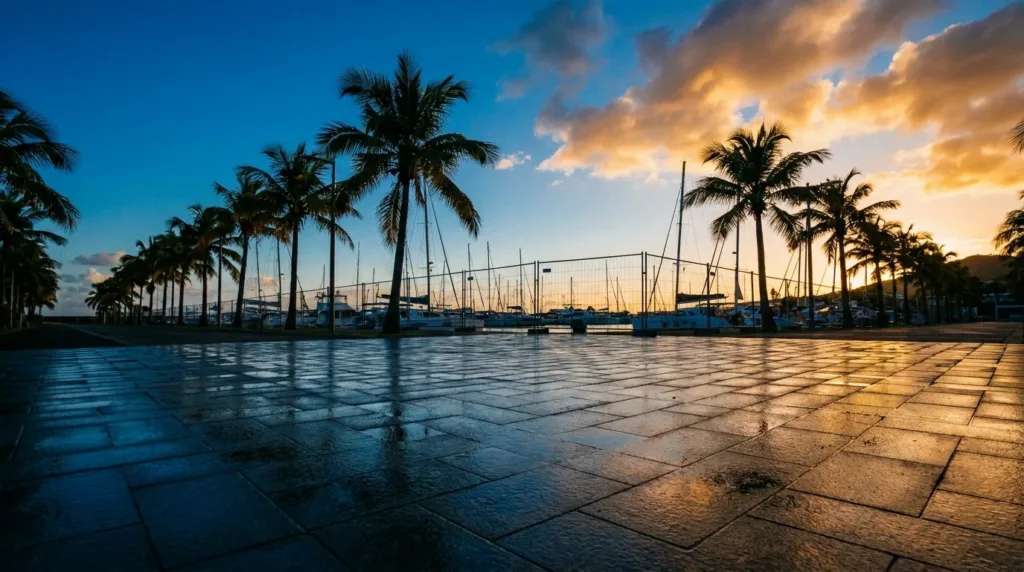 Le Port : les travaux des « Portes de l&rsquo;Océan » transforment le front de mer