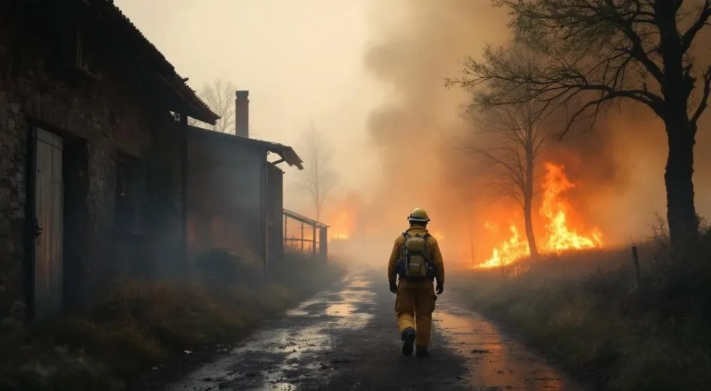 Lectoure : incendie maîtrisé dans une ferme, sans blessé