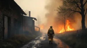 Lectoure : incendie maîtrisé dans une ferme, sans blessé