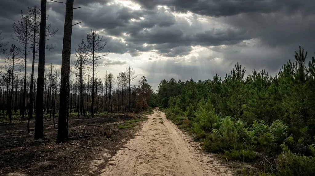 Lesparre-Médoc : le reboisement post-incendies avance, pin par pin