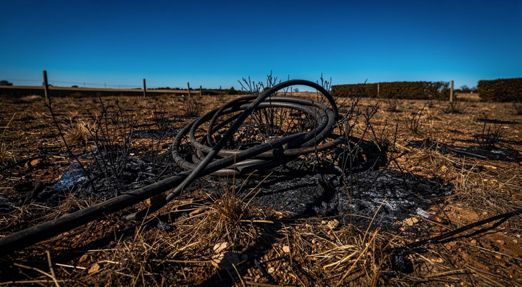 Lozère : un câble électrique déclenche un incendie, 30 ha brûlés et une colonie évacuée