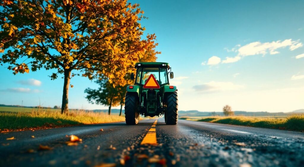 Lozère : un véhicule agricole bloque une départementale à Saint-Chély-d&rsquo;Apcher