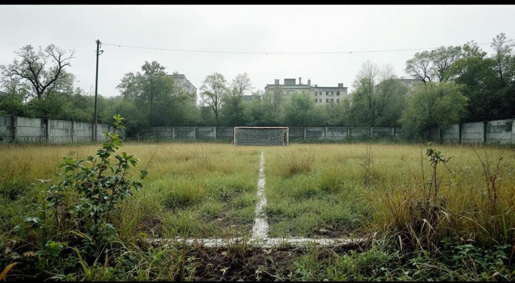 Mably : le stade de Mâtel envahi par les herbes en attendant un projet urbain