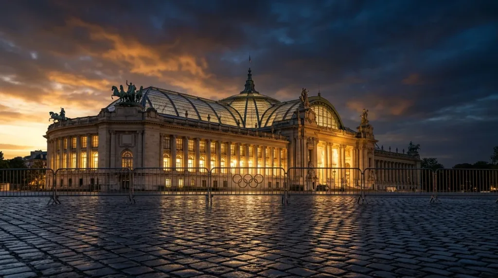 Macron sur un site olympique : entre héritage des JO et défense du budget 2026