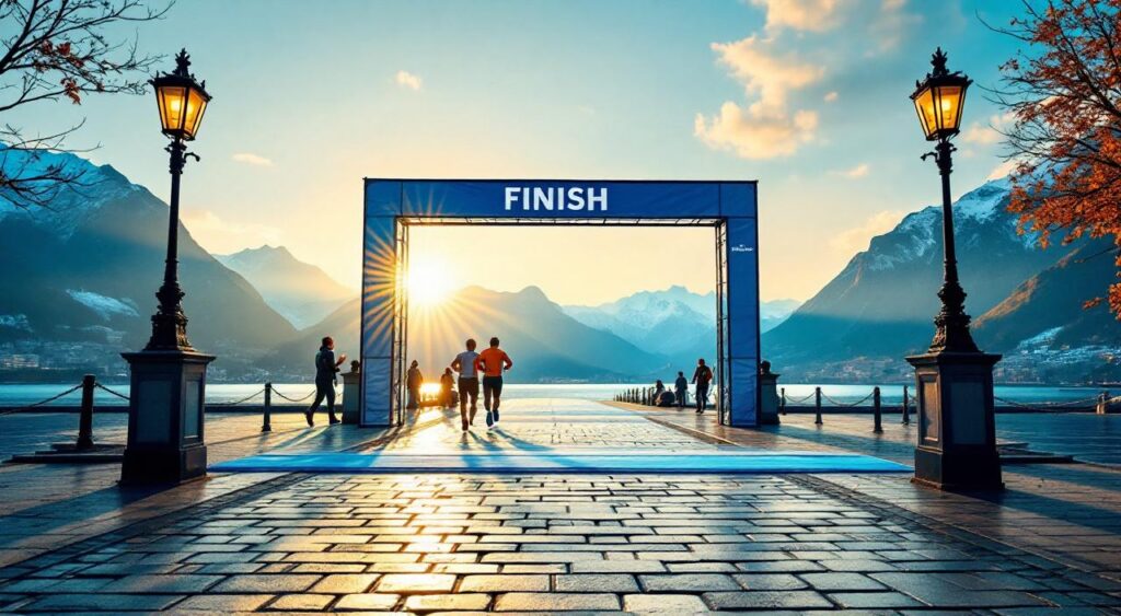 Marathon du Lac d&rsquo;Annecy : record de participation et arrivée folle au Pâquier