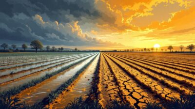 Marsac-sur-l&rsquo;Isle : les agriculteurs face aux sécheresses à répétition