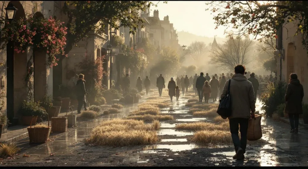 Mazères : la foire de printemps transforme la cité médiévale en ferme vivante