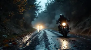 Monterblanc : un couple de motards blessés après un demi-tour sur la D126