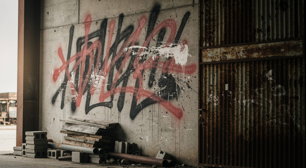 Montreuil-au-Houlme : un engin incendié et des tags contre la carrière dans l&rsquo;Orne