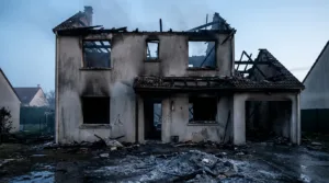 Naintré : un incendie nocturne détruit une maison, deux autres inhabitables