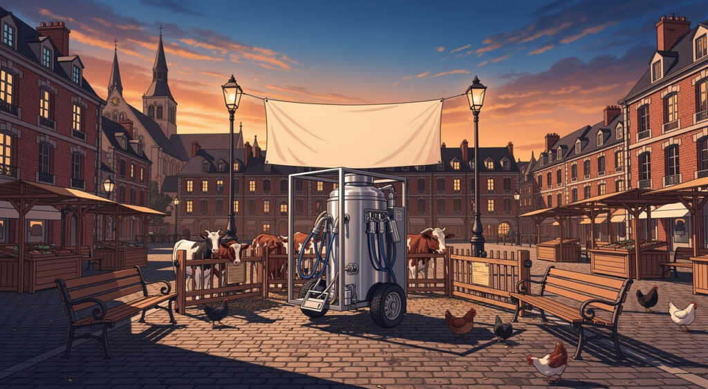 Naturell’Mans : la ferme pédagogique de retour place de la République au Mans