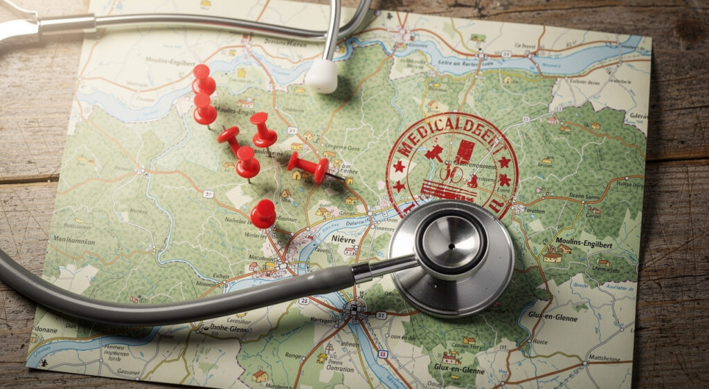 Nièvre : les larmes cachées d'une médecin face au désert médical