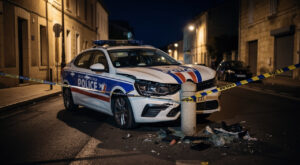 Nîmes : quatre policiers municipaux blessés dans une course-poursuite, suspect en fuite