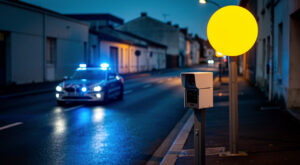 Opération Carton Jaune à Poitiers : la police mise sur la sensibilisation contre les excès de vitesse