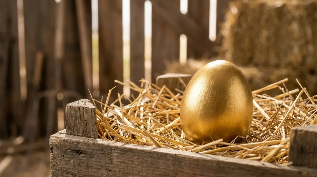 Pâques au Vigeant : chasse aux œufs dorés à la Ferme du Petit Âge