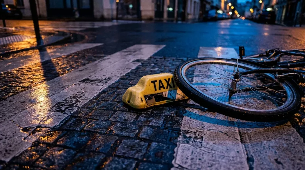 Paris : un piéton blessé rue de Rivoli dans une collision entre un taxi et un cycliste