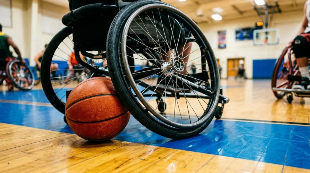Parthenay : des ateliers basket fauteuil pour promouvoir l&rsquo;inclusion sportive