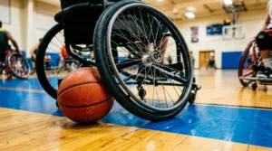 Parthenay : des ateliers basket fauteuil pour promouvoir l&rsquo;inclusion sportive