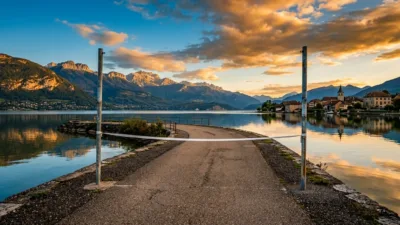 Péronnas au départ du Défi Sportif Inter-Entreprises de Nantua