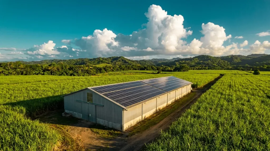 Petit-Canal mise sur le solaire pour alimenter ses fermes