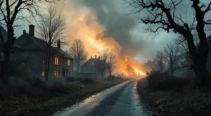 Plaisance : la foudre pulvérise une toiture, cinq occupants indemnes